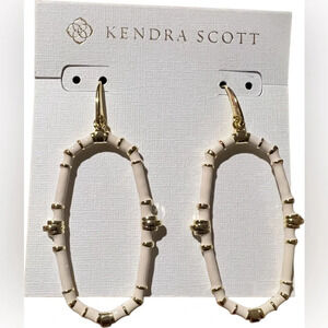Kendra Scott Essie Frame Earrings in Mixed Metal